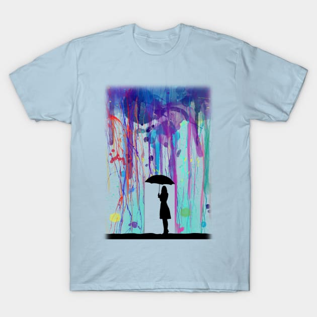 Happy Rain T-Shirt by Aviana